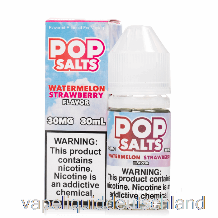 Wassermelone-Erdbeere - Pop-Salze - 30 Ml 50 Mg Vape Deutschland